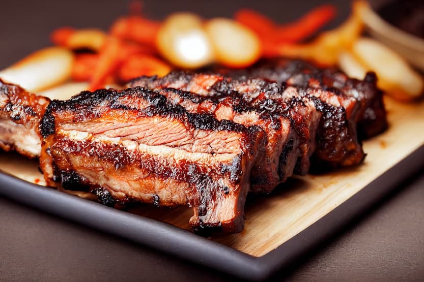 Dad Spice Grilled BBQ Ribs